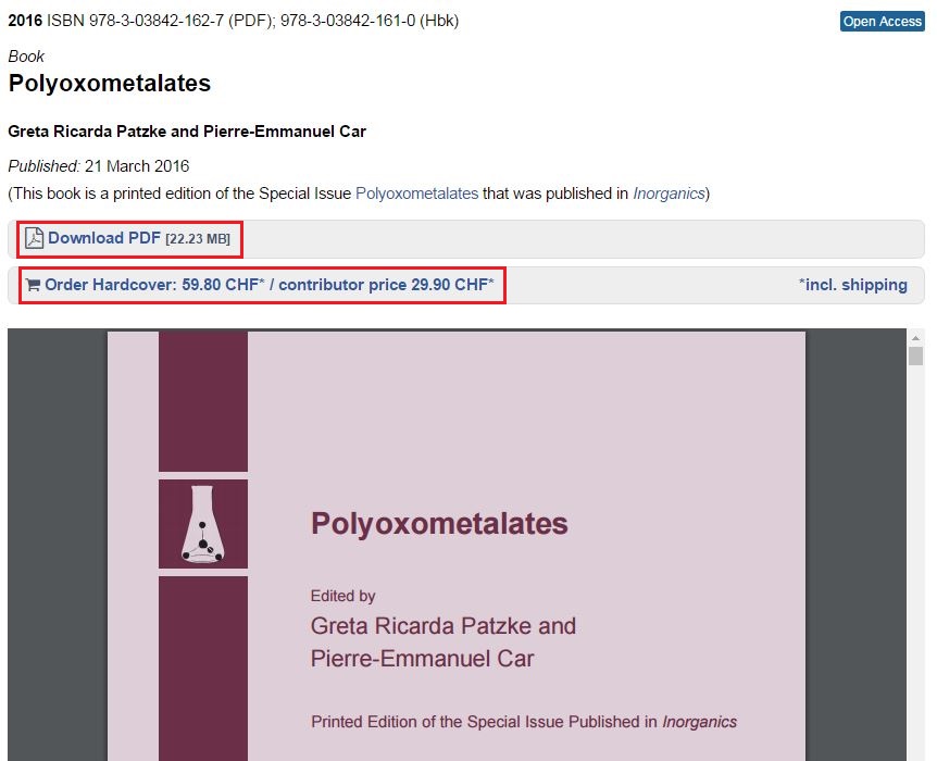 Individual Book Page