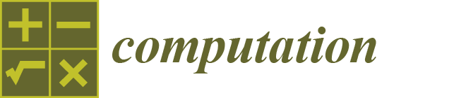 Computation Open Access Journal computation-logo